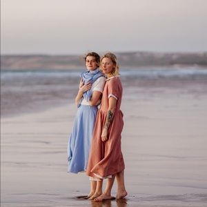 Son de flor classic dress, Peter Pan collar